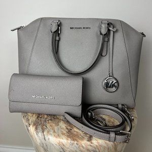 Grey Michael Kors Large Tote